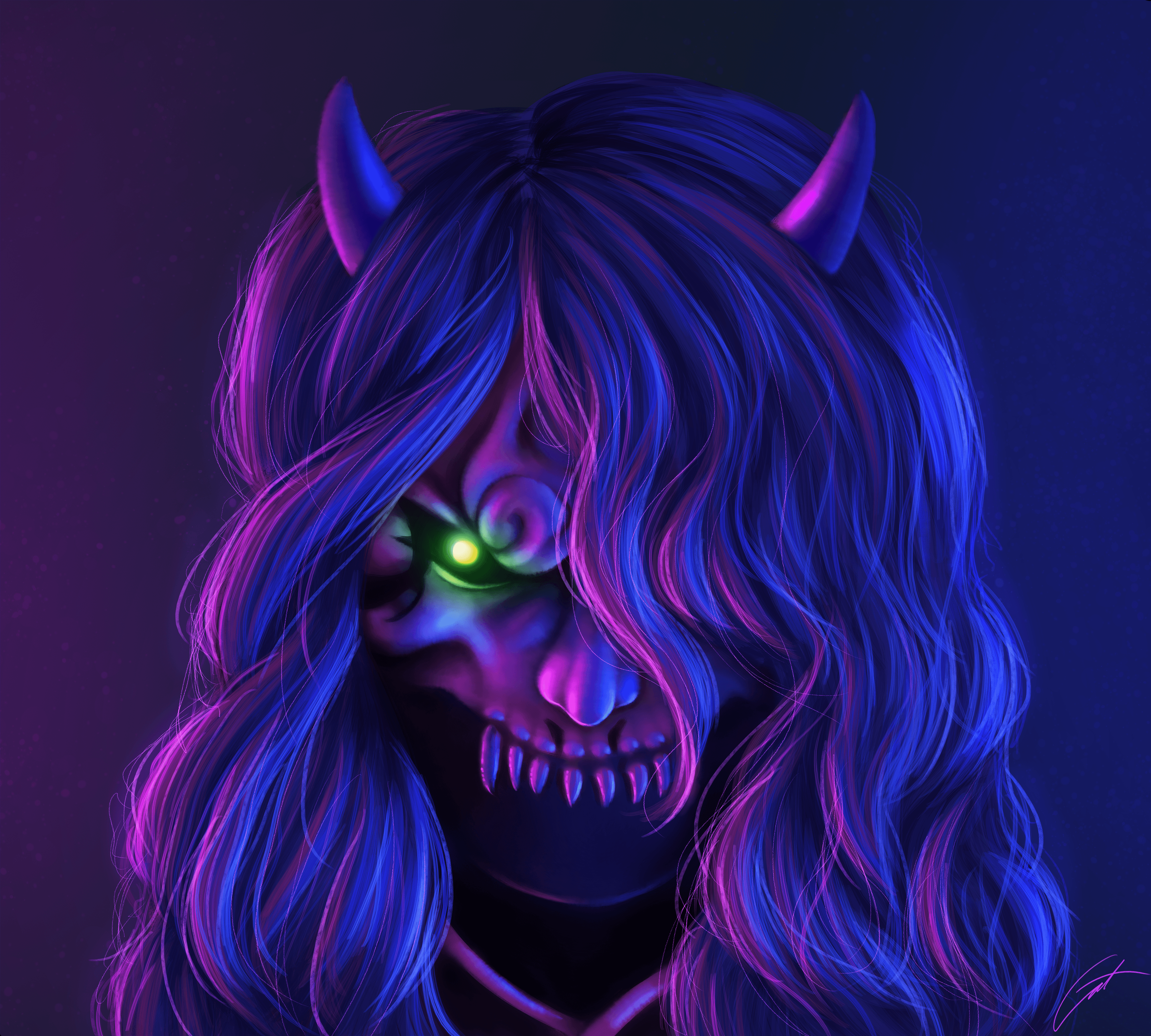 Neon Oni